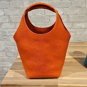 Vibrant Orange Tote Bag